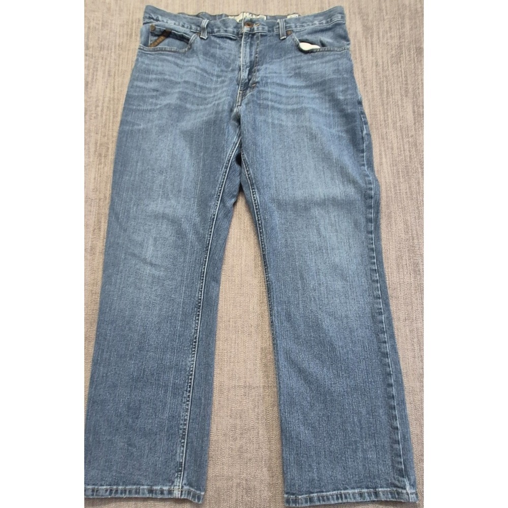 Ariat M4 Legacy Freeman Jeans Men's 36x30 Relaxed Boot Cut Blue Denim